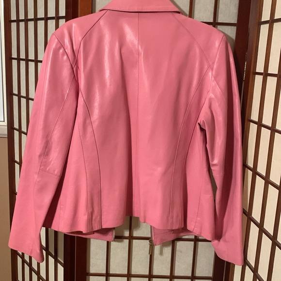 BarbieCon Pink Jacket - 💯 real leather - Picture 4 of 8